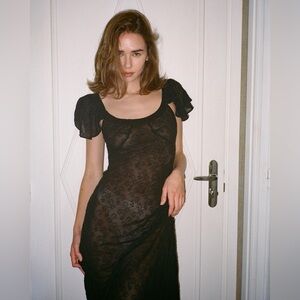 Realisation Par The Seraphina Dress in Primrose Embroidery size S